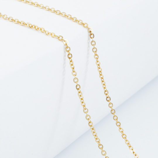 Kalung Emas Polos Tiffany