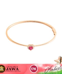 Gelang Emas Bangle AMBERLEE Kadar 17K Toko Mas Jawa